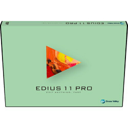 【対象ショップ限定 先着1000円OFFクーポン】グラスバレー EDIUS 11 Pro 通常版 EP11STRJ