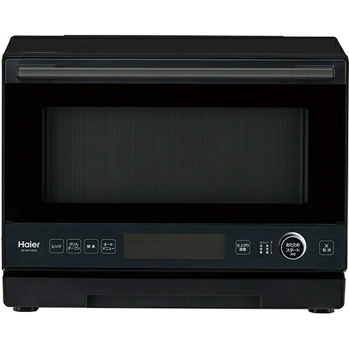 【長期保証付】ハイアール Haier JM-WFVH20A-K ブラック コンパクトオーブンレンジ JMWFVH20AK