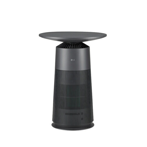 LGエレクトロニクス LG AS207PKU0 ﾗｳﾝﾄﾞﾌﾞﾗｯｸ マルチ機能空気清浄機 PuriCare AeroFurniture ～12.5畳 AS207PKU0