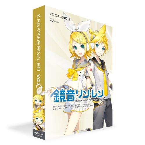 クリプトン・フューチャー・メディア KAGAMINE RIN/LEN V4X 鏡音リン・鏡音レン V4X incl. ENGLISH / PACKAGE RNLNV4XCP｜ＥＣカレント