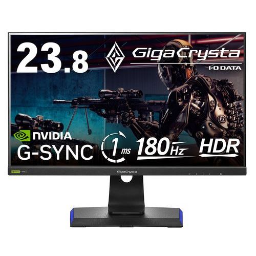 【長期保証付】IODATA アイ・オー・データ LCD-GD241JD/S3 GigaCrysta 23.8型 フルHDゲーミングモニター 180Hz LCDGD241JDS3