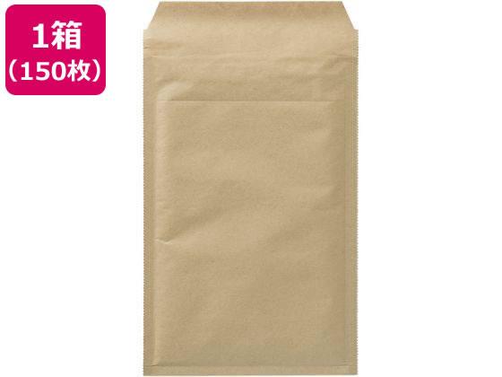 ユニオンキャップ クッション封筒 茶 280×190mm CD・DVD用 150枚[代引不可]