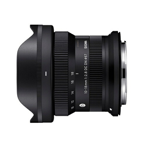 【対象ショップ限定 先着1000円OFFクーポン】シグマ SIGMA 10-18mm F2.8 DC DN キヤノンRFマウント APS-C用超広角ズームレンズ 1018MMF28DCDN