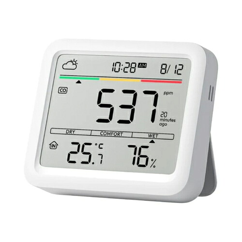 SwitchBot(スイッチボット) SwitchBot CO2センサー 温湿度計 スイッチボット W4900010