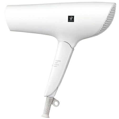 【長期保証付】シャープ SHARP IB-P602-W ルミナスホワイト Plasmacluster Beauty プラズマクラスターヘアドライヤー IBP602W｜ＥＣカレント