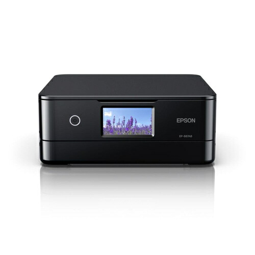 エプソン EPSON Colorio カラリオ EP-887AB ブラック A4カラーインクジェット複合機 4.3型ワイドタッチパネル EP-887AB|ECカレント
