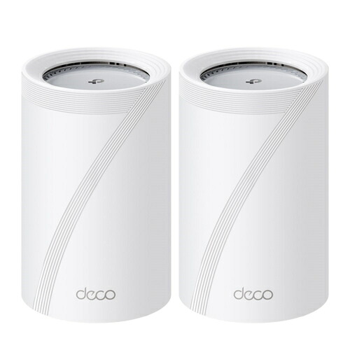 TP-Link ティーピーリンク Deco BE65 Pro 2P BE9300 トライバンドメッシュWi-Fi 7システム 2パック DECOBE65PRO2P