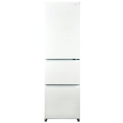 【標準設置料金込】【長期保証付】ハイアール Haier JR-CV34C-W リネンホワイト SLIMORE 3ドア冷蔵庫 右開き 335L 幅540mm JRCV34CW｜ＥＣカレント