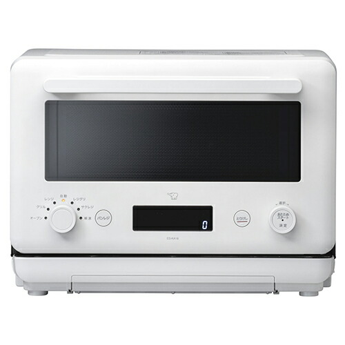 【長期保証付】象印 ZOJIRUSHI ES-KA18-WM ペールホワイト EVERINOオーブンレンジ 18L ESKA18WM