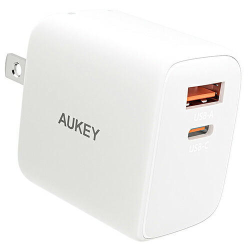 オーキー PA-F4-WT(ホワイト) Swift Mix 32W USB充電器 USB-A 1ポート/USB-C 1ポート画像