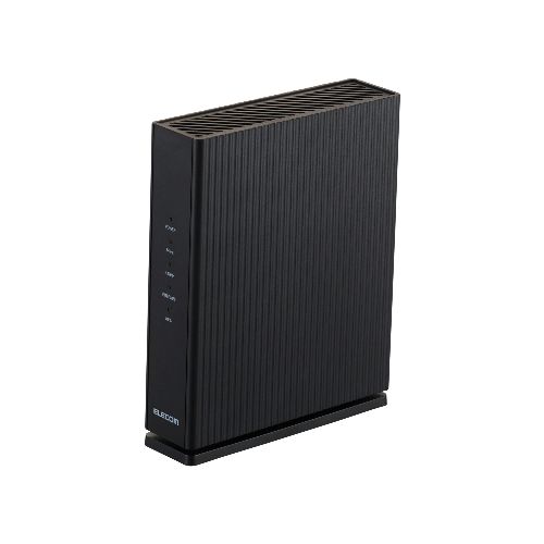 エレコム(ELECOM) WRC-X1500GS2-B WiFi ルーター 親機 Wi-Fi 6 11ax/11ac 1201+300Mbps IPv6 (IPoE)対応 中継器 離れ家モード ブラック