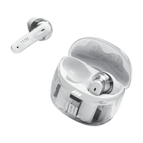 【長期5年保証付】【対象ショップ限定 先着1000円OFFクーポン】JBL ジェイ ビー エル JBL Tune Flex 2 Ghost Edition ホワイト 完全ワイヤレスイヤホン スケルトンモデル JBLTFLEX2GWHT