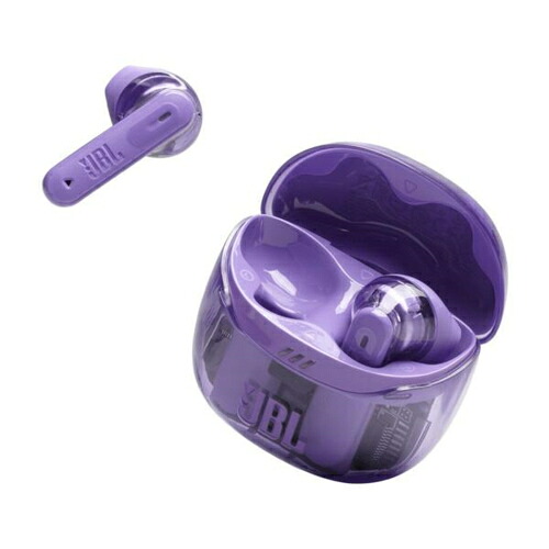 【長期5年保証付】【対象ショップ限定 先着1000円OFFクーポン】JBL ジェイ ビー エル JBL Tune Flex 2 Ghost Edition モーヴ 完全ワイヤレスイヤホン スケルトンモデル JBLTFLEX2GMAE