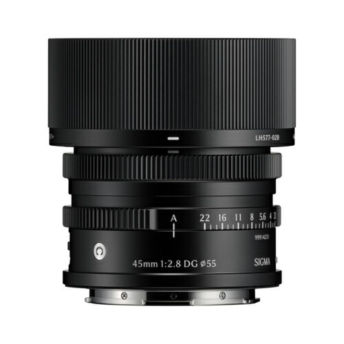 シグマ SIGMA 45mm F2.8 DG ブラック Contemporary ライカLマウント 単焦点レンズ 45MMF2.8DGBLACK｜ＥＣカレント