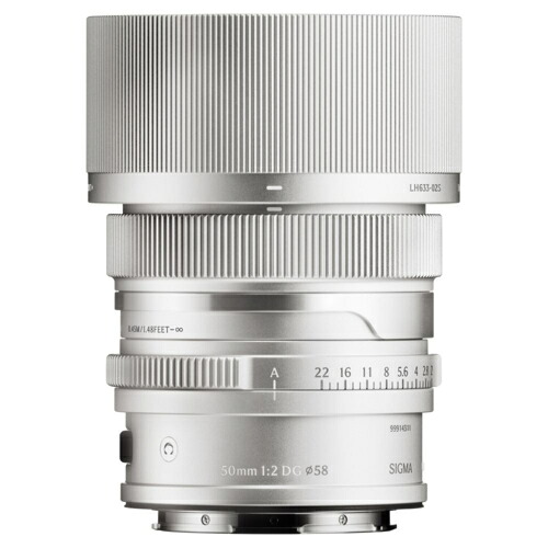 シグマ SIGMA 50mm F2 DG シルバー Contemporary ライカLマウント 単焦点レンズ 50MMF2DGSILVER｜ＥＣカレント