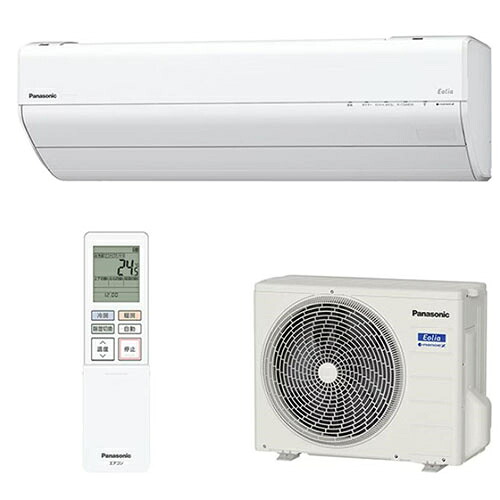 【対象ショップ限定 先着1000円OFFクーポン】パナソニック Panasonic エアコン 12畳用 3.6kW パナソニック Eolia(エオリア) GXシリーズ CS-364DGX-W 電源100V [配送のみ/設置工事なし] CS364DGXW
