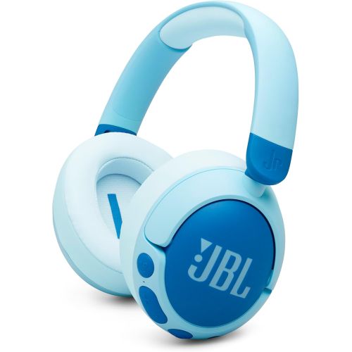【長期保証付】JBL(ジェイ ビー エル) JBL Junior 470NC BLU ブルー ノイズキャンセリング搭載子ども用Bluetooth5.3ワイヤレスヘッドホン JBLJR470NCBLU