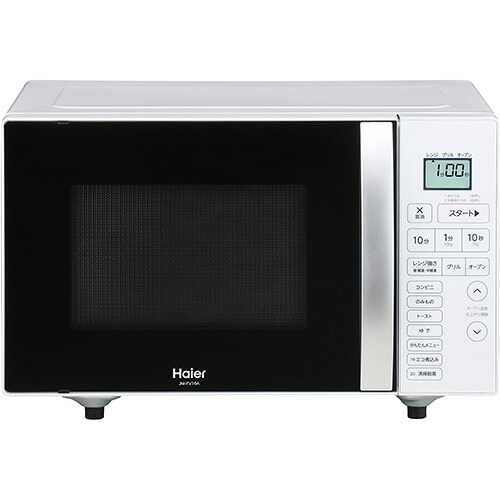 【長期保証付】ハイアール Haier JM-FV16A-W ホワイト オーブンレンジ 16L JMFV16AW