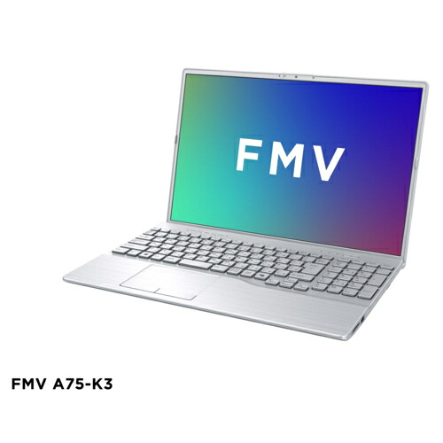 【長期保証付】富士通 FUJITSU FMV Note A FMVA75K3SA 16.0型 Win11Home Corei5 メモリ16GB SSD256GB Office オプション付 ファインシルバー A75-K3 FMVA75K3SA|ECカレント