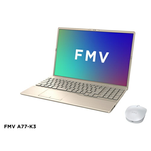 富士通 FUJITSU FMV Note A FMVA77K3GA 16.0型 Win11Home Ryzen7 メモリ16GB SSD512GB Office オプション付 A77-K3 FMVA77K3GA