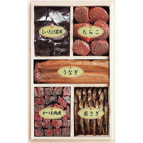 新橋玉木屋 特選佃煮５種入[代引不可]