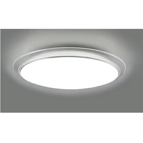 東芝(TOSHIBA) NLEH12058E-LC LEDシーリングライト 12畳 調光 調色 リモコン付 ON/OFFタイマー搭載 省エネモデル シルバートリムデザイン