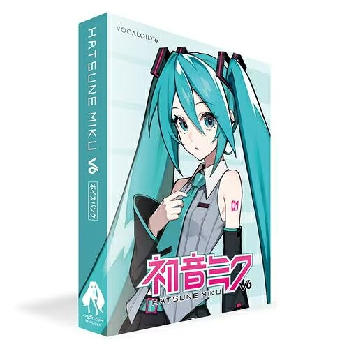 クリプトン・フューチャー・メディア VOCALOID6 初音ミク V6 ボイスバンク MIKUV6P|ECカレント