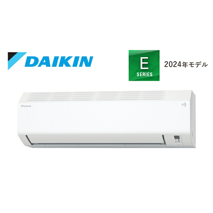 ダイキン エアコン 6畳 Eシリーズ 2024年モデル S224ATES-W