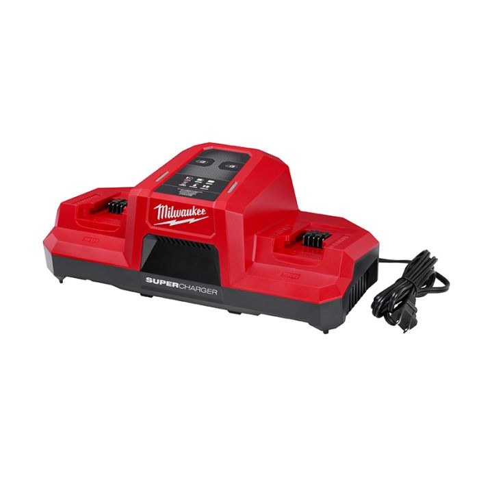 MILWAUKEE ミルウォーキー 電動工具充電器 M18 デュアルベイスーパーチャージャー M18 DBSC JP|ファクトリーギア店