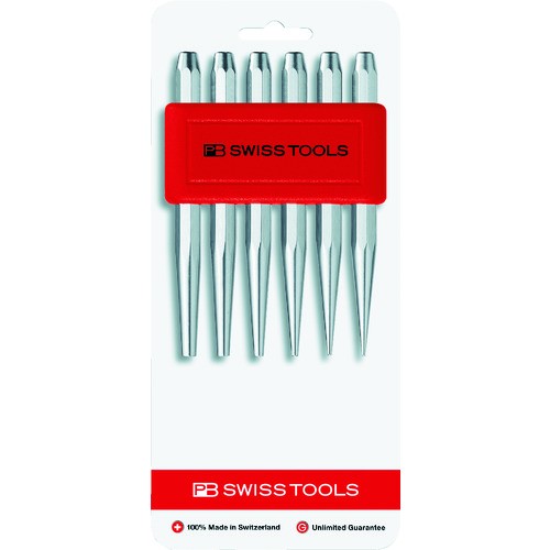 PB SWISS TOOLS PBスイスツールズ BCNテーパーピンポンチセットホルダー付(ブリスターパック入り)｜ファクトリーギア店