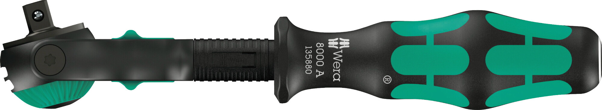 WERA ヴェラ サイクロップスピードラチェット 黒いこと～版(1/4sq) 135880