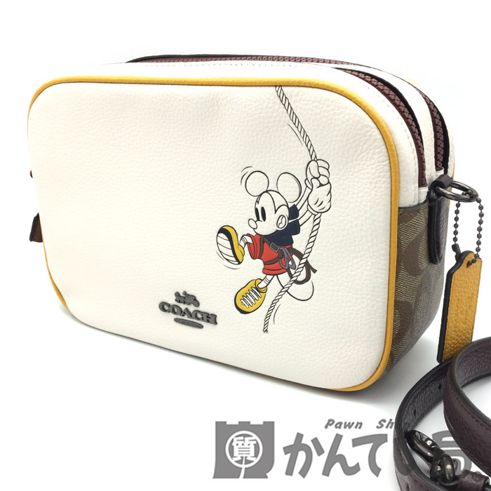 楽天市場 中古 Disney Coachカメラバッグ ショルダーバック Used Sa 質屋かんてい局ec店