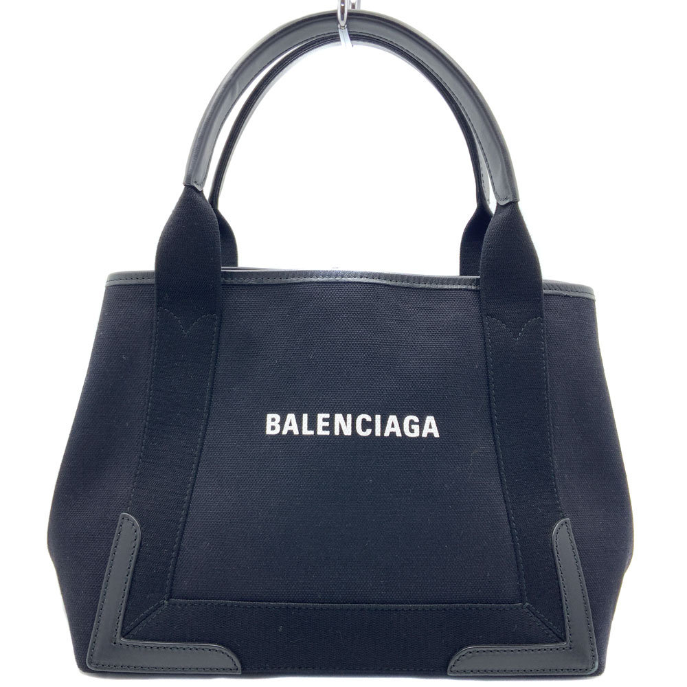 超美品 BALENCIAGA バレンシアガ 339933 2HH3N ネイビー スモール