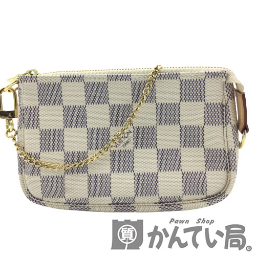 中古 Louis Vuitton ルイ ヴィトン N ミニポシェット アクセソワール ダミエ アズール アクセサリーポーチ クラッチバッグ レディース Used A Andapt Com 中古 Louis Vuitton ルイ ヴィトン N ミニポシェット アクセソワール ダミエ アズール アクセサリーポーチ クラッチバッグ レディース Used A Andapt Com