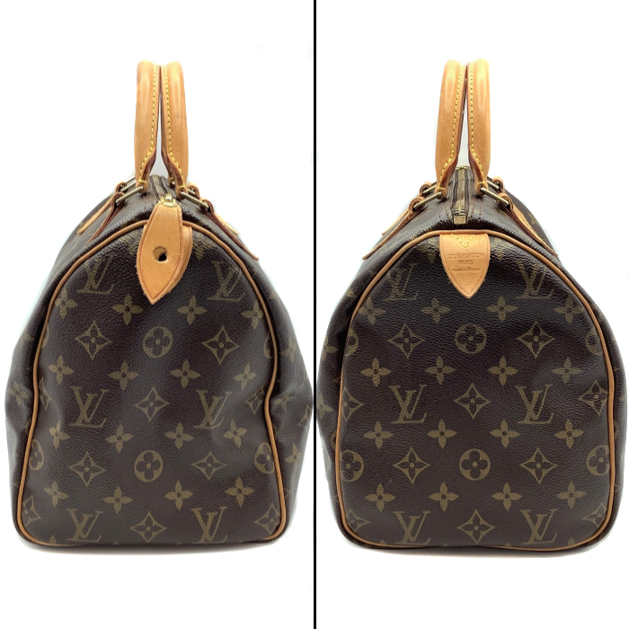 LOUIS VUITTON (ルイヴィトン) ブラウン モノグラム ゴールド金具