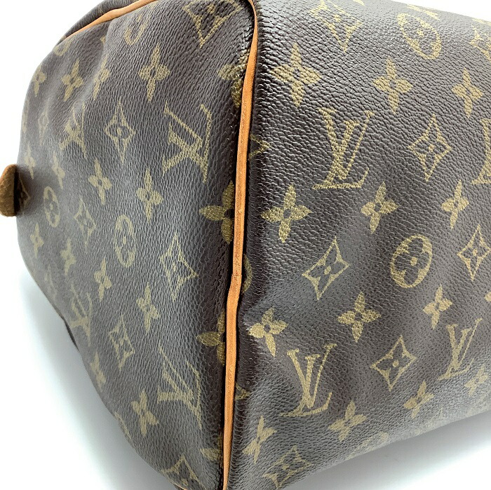 LOUIS VUITTON (ルイヴィトン) ブラウン モノグラム ゴールド金具 ...