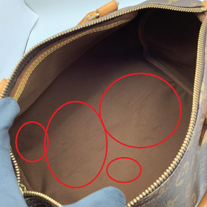LOUIS VUITTON (ルイヴィトン) ブラウン モノグラム ゴールド金具 ...