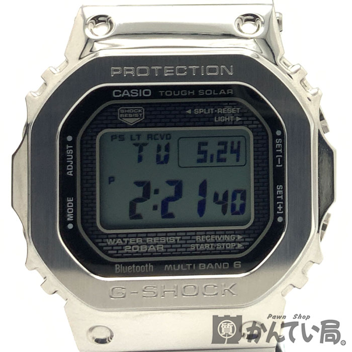 CASIO（カシオ）G-SHOCKGMW-B5000D-1JFフルメタルBluetoothメンズ腕時計【USED-A】【中古】