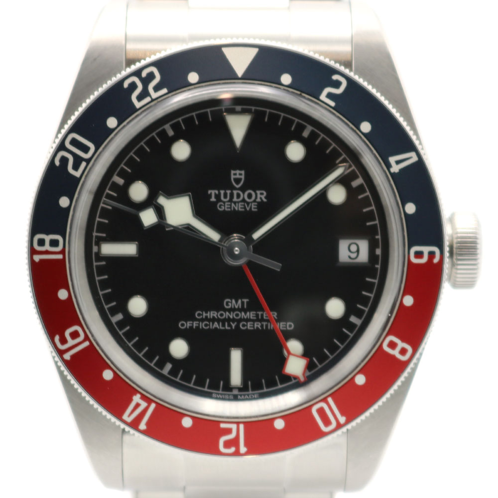 【中古】TUDOR（チューダー）79830RBヘリテージブラックベイGMTATメンズ腕時計【USED-A】