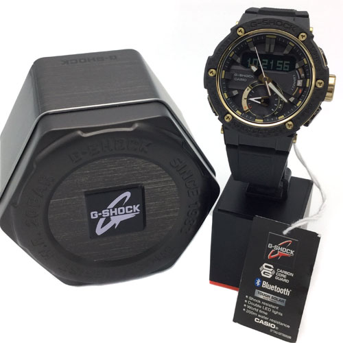 CASIO(カシオ) G-SHOCK GST-B200X-1A9JF カーボンベゼル Bluetooth