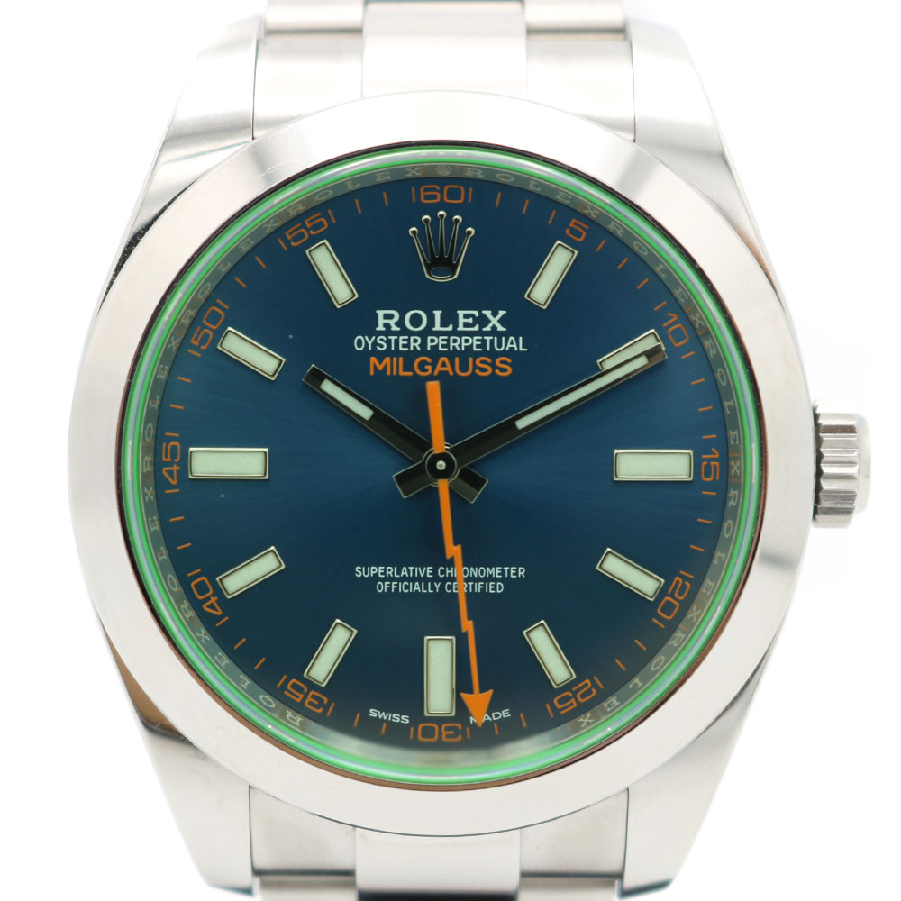 楽天市場】ロレックス（ROLEX）ミルガウス 116400GV ブラック文字盤
