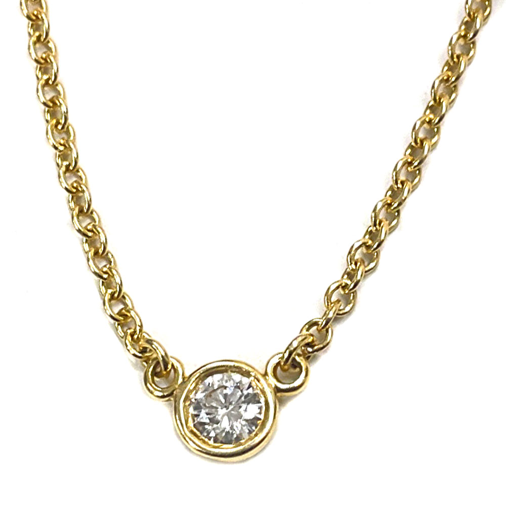 楽天市場】Tiffany&Co. ティファニー バイザヤード ネックレス 一粒