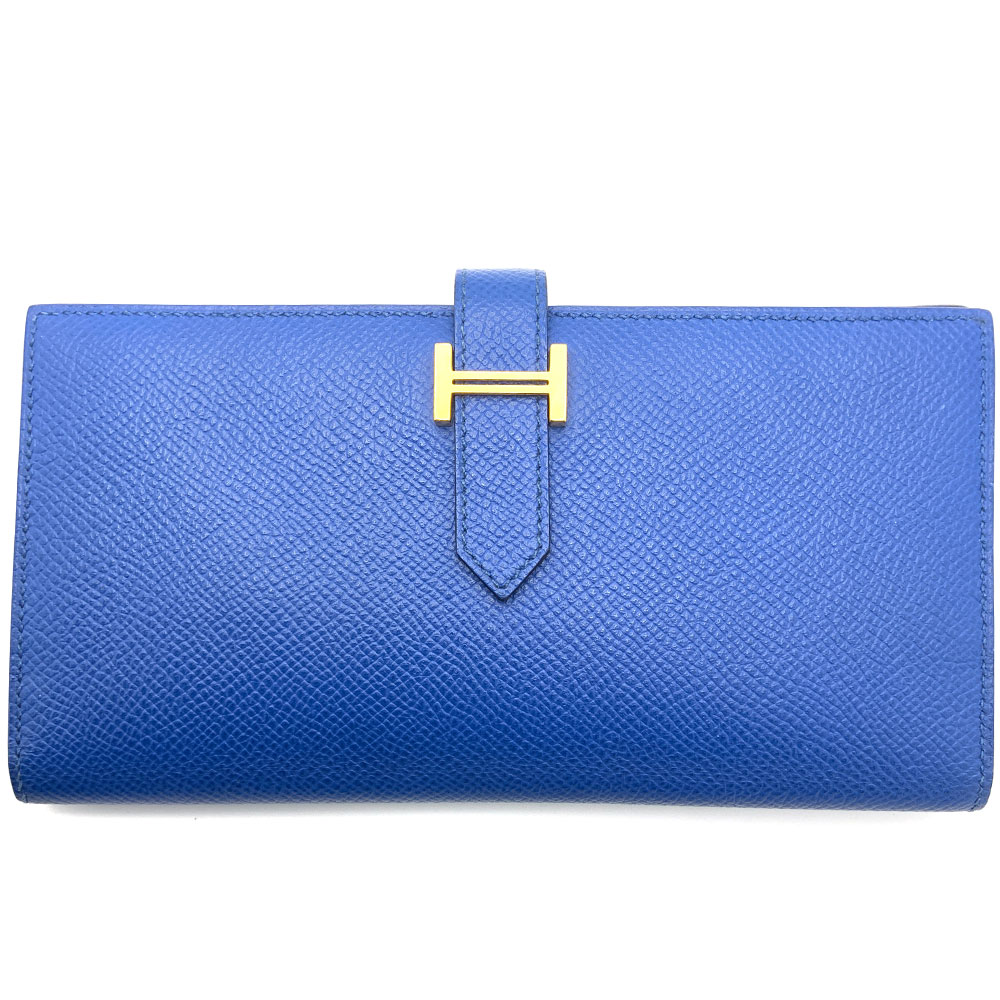 楽天市場】HERMES エルメス ベアンスフレ ウォレット 二つ折り 長財布