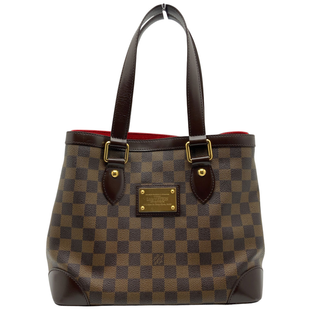 ルイヴィトン ハムプステッドPM ダミエ ハンドバッグ ダミエキャンバス N51205 ブラウン レディース LOUIS VUITTON  中古 R&Kリサイクルキング imgrc0093549680.jpg