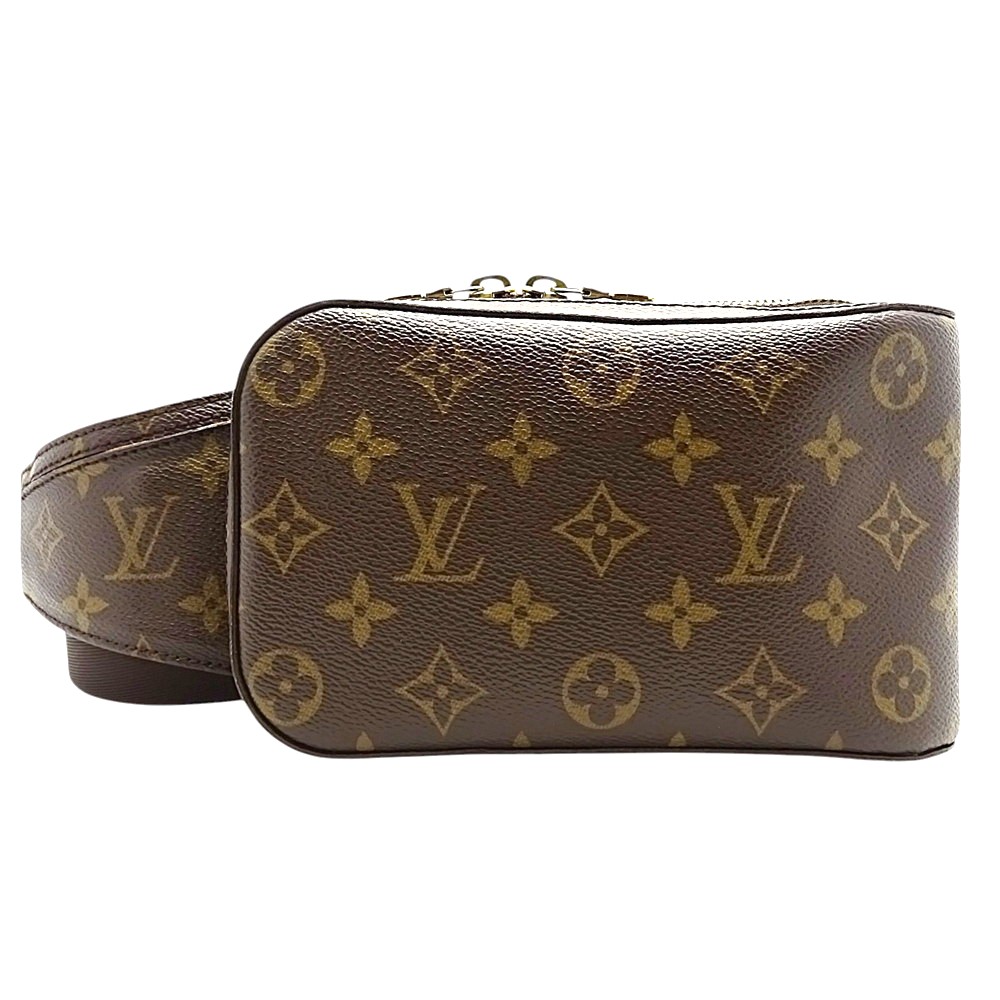 【中古】LOUIS VUITTON（ルイヴィトン）M50211 ジェロニモス 上半身御徒面子 モノグラム 帆布 赤銅色 ゴールド金具【USED-AB】