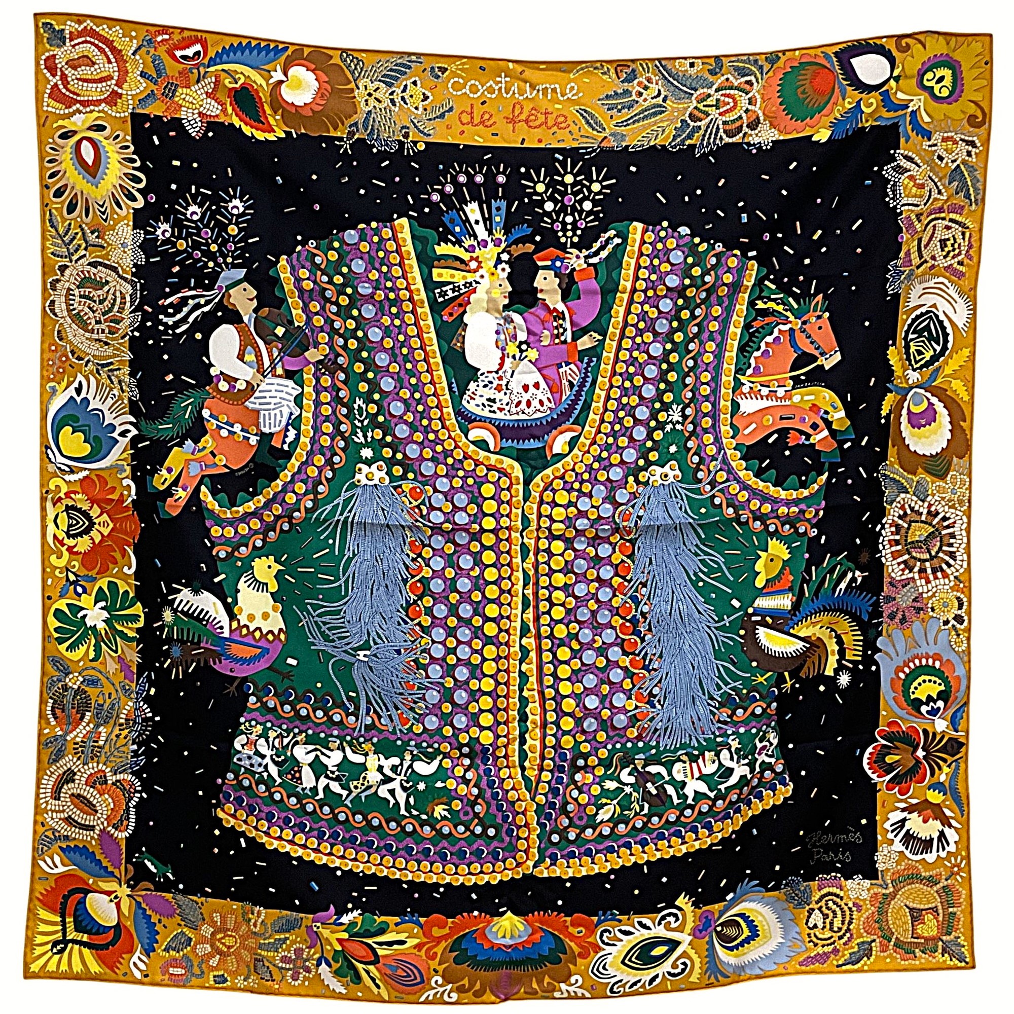 楽天市場】2023年春夏新作 HERMES エルメス カレ90 コスチューム ド