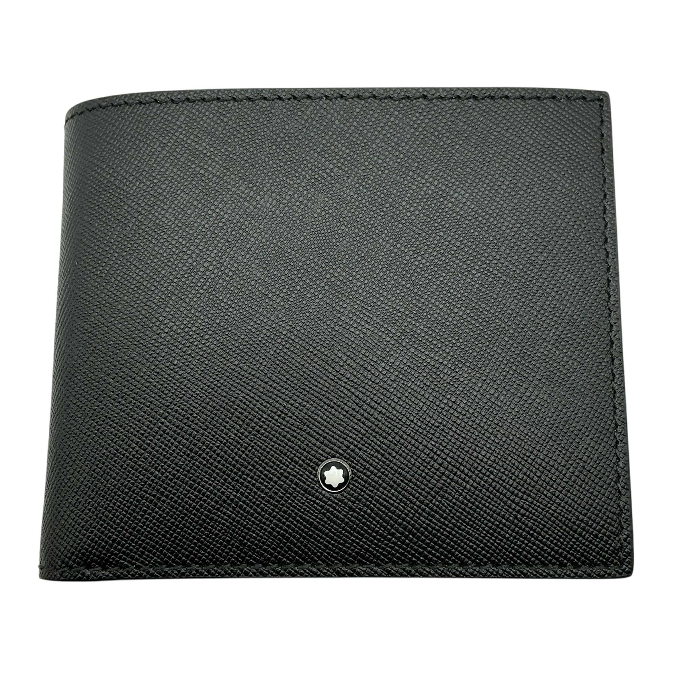 【中古】MONTBLANC(モンブラン)MB113222 SARTORIAL(サルトリアル)ウォレット 4cc コインケース ビジネス レザー 小銭入れ ブラック 【USED-S】|質屋かんてい局EC店