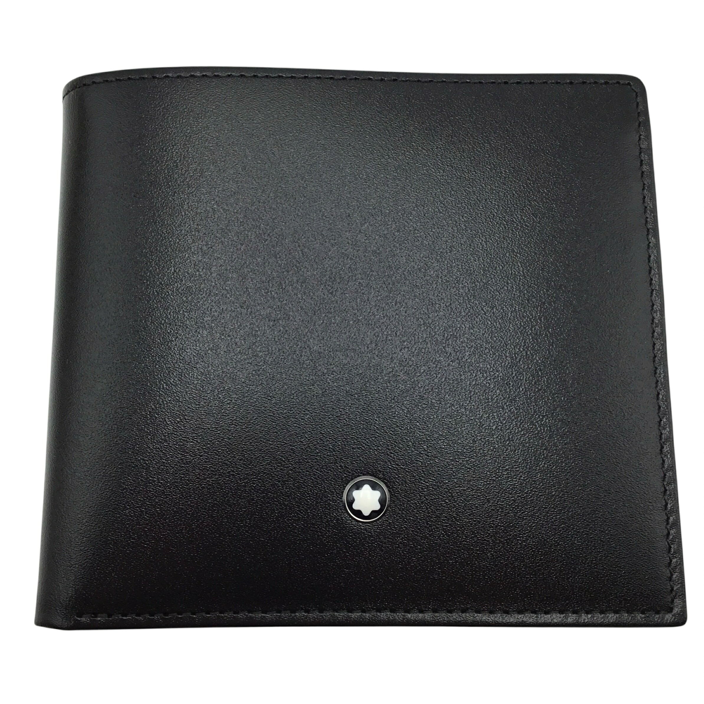 【中古】MONTBLANC（モンブラン）MB7164 MEISTERSTUCK（マイスターシュテュック）ウォレット 4竓 コインケース 金入れ 黒いこと 商行為 【USED-S】