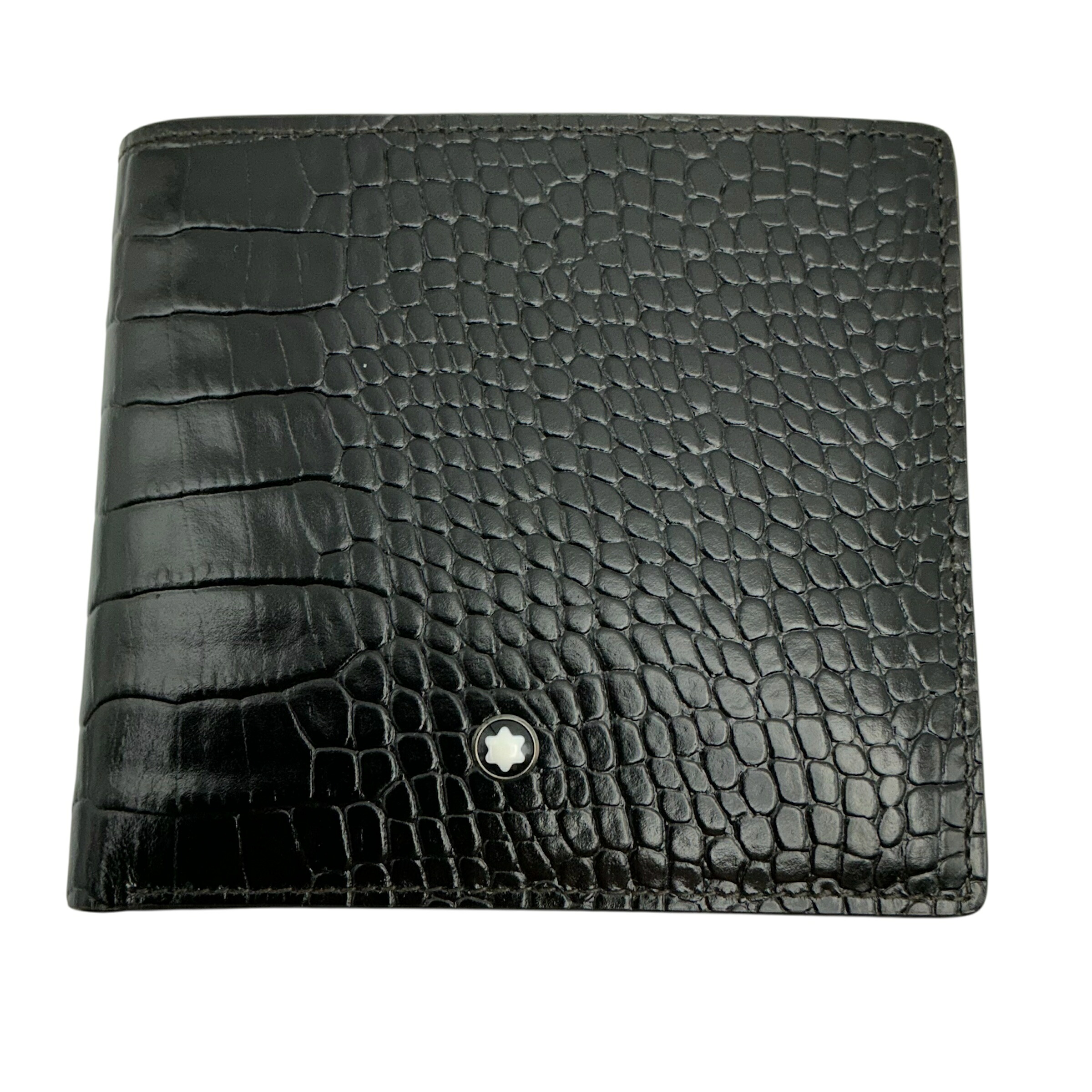 【中古】MONTBLANC（モンブラン）MB112600 MEISTERSTUCK SELECTION（マイスターシュテュック 選りぬき）ウォレット 4竓 コインケース 歌留多入れ 金入れ 赤銅色系 商行為【USED-S】