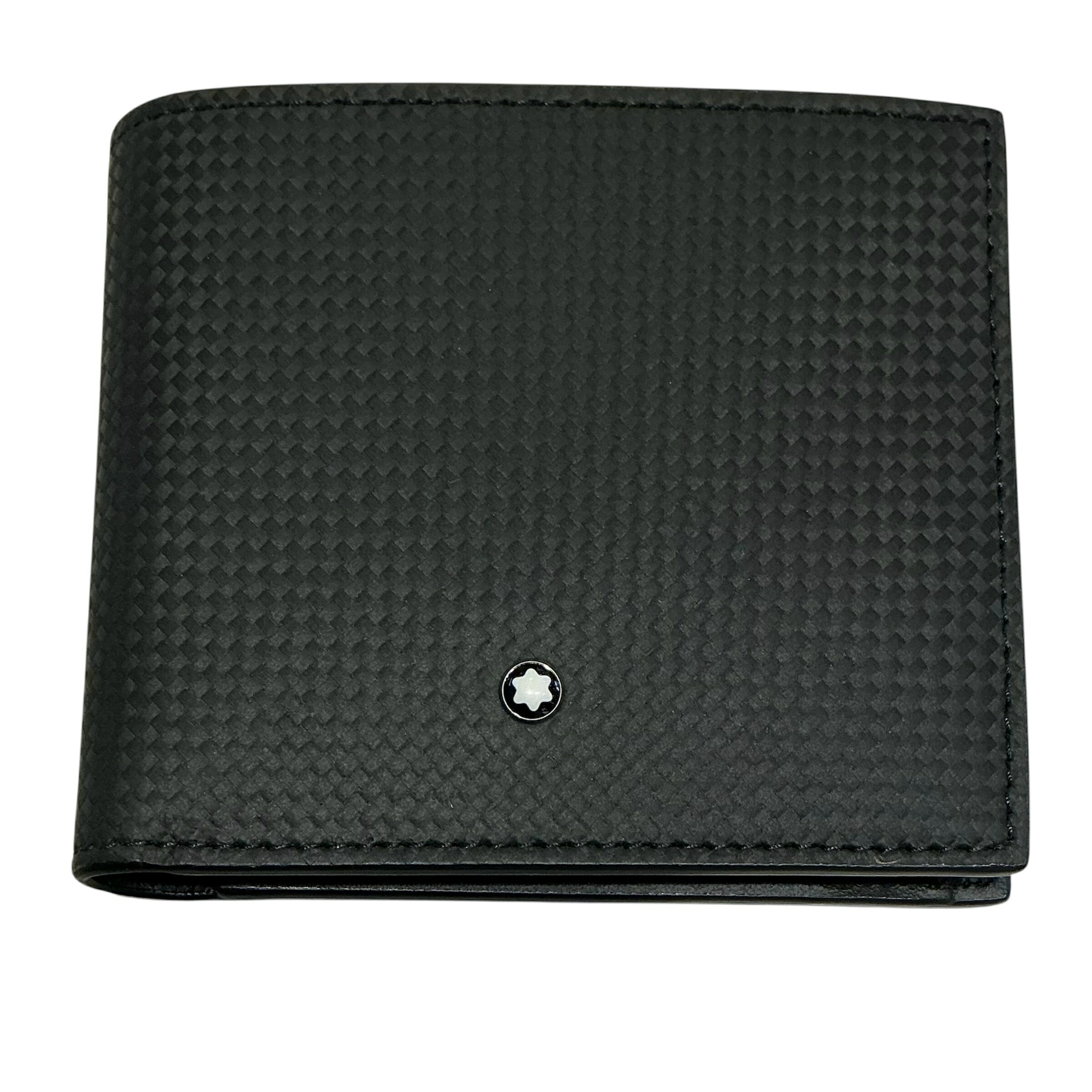 【中古】MONTBLANC（モンブラン）MB111281 EXTREME（エクストリーム）ウォレット 4竓 コインケース付き添い人 歌留多入れ 黒いこと 商行為【USED-S】
